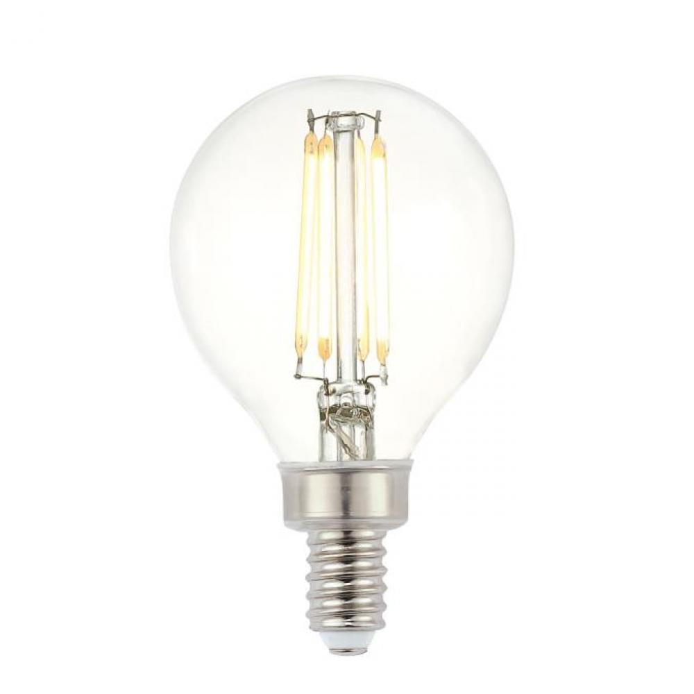 3.8W G16-1/2 Filament LED Dimmable Clear 2700K E12 (Candelabra) Base, 120 Volt, Box