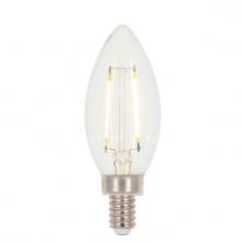 Westinghouse 4517100 - 3.3W B11 Filament LED Dimmable Clear 2700K E12 (Candelabra) Base, 120 Volt, Box