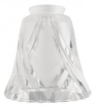 Westinghouse 8127000 - Frosted and Clear Cross Shade