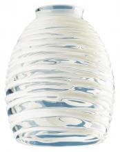 Westinghouse 8131400 - Clear with White Rope Shade