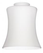 Westinghouse 8572200 - White Opal Fluted Shade