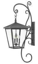 Hinkley Merchant 1439DZ - Double Extra Large Wall Mount Lantern with Scroll