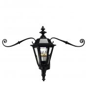 Hinkley Merchant 1445BK - Large Wall Mount Lantern with Scroll