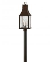 Hinkley Merchant 17461BLC - Large Post Top or Pier Mount Lantern