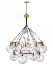 Hinkley Merchant 30308HBR - Extra Large Two Tier Chandelier