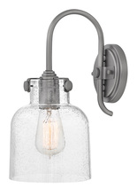 Hinkley Merchant 31700AN - Cylinder Glass Single Light Sconce