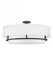 Hinkley Merchant 38895BK - Large Convertible Semi-flush Mount