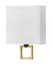 Hinkley Merchant 41302BK - Medium Single Light Sconce