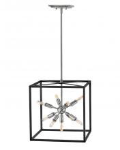 Hinkley Merchant 46317BLK-PN - Medium Pendant