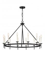 Hinkley Merchant 47476BK - Large Ring Chandelier