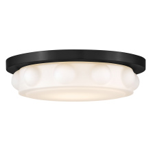Hinkley Merchant 47601BK - Medium LED Flush Mount