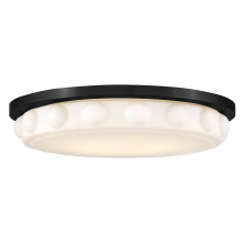Hinkley Merchant 47603BK - Medium LED Flush Mount