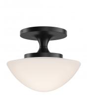  47813BK - Small Semi-Flush Mount