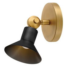 Hinkley Merchant 48490HB-BK - Small Adjustable LED Sconce