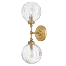 Hinkley Merchant 57412LCB - Medium Two Light Sconce