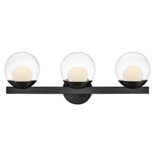 Hinkley Merchant 57443BK-LL - Medium Three Light Vanity