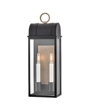 Hinkley Merchant 10664BK-BU - Medium Wall Mount Lantern