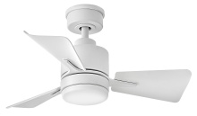 Hinkley Merchant 906030FMW-LDA - Atom 30" LED Fan