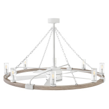 Hinkley Merchant 906144FMW-LWD - Sawyer 52" LED Smart Fandelier
