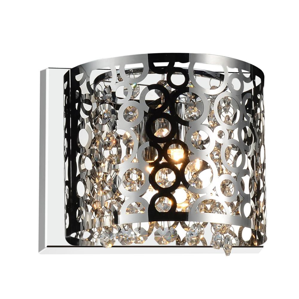 Bubbles 1 Light Bathroom Sconce With Chrome Finish