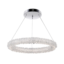 CWI Lighting 1042P25-601-R - Arielle LED Chandelier With Chrome Finish