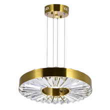 CWI Lighting 1219P16-1-625 - Bjoux LED Chandelier With Brass Finish