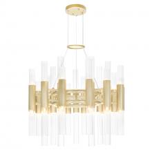 CWI Lighting 1120P20-42-602 - Orgue 42 Light Chandelier With Satin Gold Finish