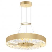 CWI Lighting 1219P16-1-625 - Bjoux LED Chandelier With Sun Gold Finish