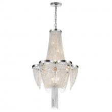 CWI Lighting 5480P14C - Taylor 7 Light Down Chandelier With Chrome Finish