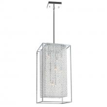 CWI Lighting QS8381P14C-RC - Cube 11 Light Chandelier With Chrome Finish