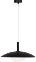 Generation Lighting GLP2041MBK - Mont One Light Pendant