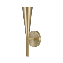 Capital 659611MA - 5" W x 15" H 1-Light Modern Tapered Sconce in Matte Brass