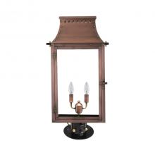 Primo Gas Lanterns BB-19E_CT/PM - Two Light Pier Mount and Post Mount