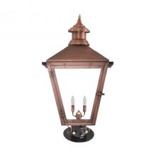 Primo Gas Lanterns SV-27E_CT/PM - Two Light Pier Mount and Post Mount