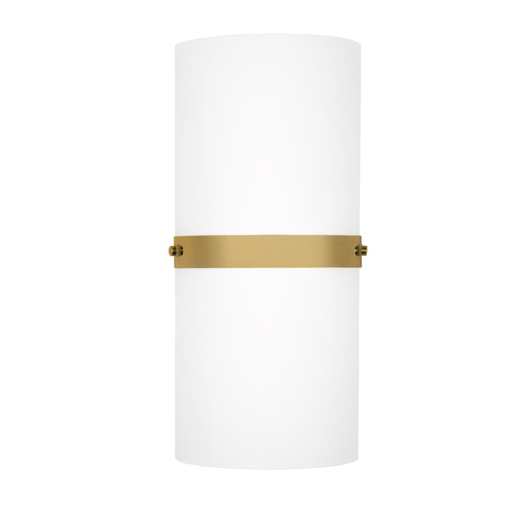 Harrow 13-in Brushed Gold LED Wall Sconce