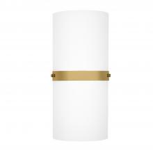 Kuzco Lighting Inc WS3413-BG - Harrow 13-in Brushed Gold LED Wall Sconce