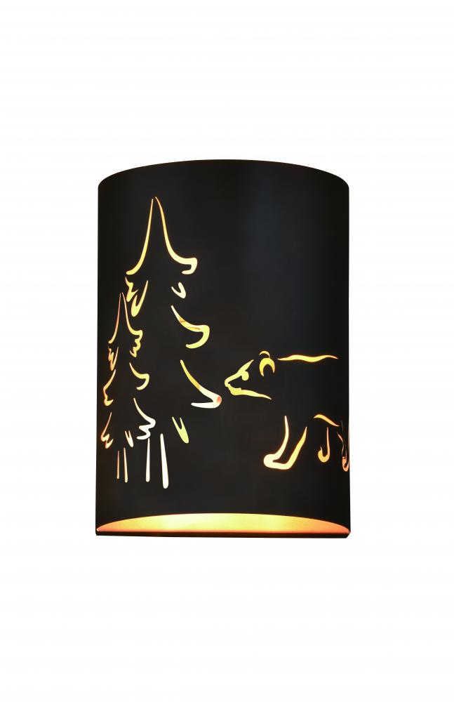 Katmai 5-in Wall Light Noble Bronze and Brass Gold