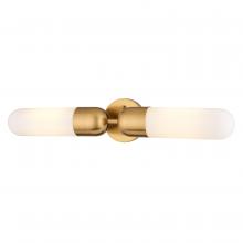  W0480 - Thalia 24.75-in. 2 Light Wall Light Antique Gold