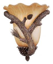  AS-WSU120PT - Aspen 12.25-in Wall Light Pine Tree