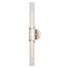  W0463 - Webster 24.5-in. 2 Light Wall Light Polished Nickel