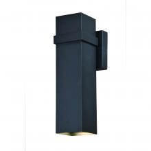 Vaxcel International T0398 - Lavage 4-in LED Outdoor Wall Light Textured Black