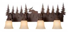  VL55604BBZ - Yellowstone 4L Moose Vanity Burnished Bronze