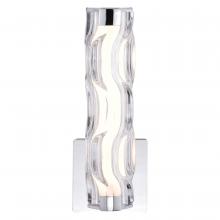 Vaxcel International W0357 - Marseille 13 in. H LED Wall Light Chrome