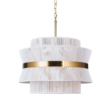 Terracotta Lighting H25102-6W - Soleil Small Chandelier - White