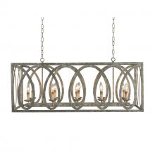 Terracotta Lighting H7122-10GY - Palma Linear Chandelier w/ washed Gray Finish