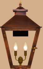 Coppersmith CS-41 Custom - Conception Street Wall Mount Lantern without Bottom Finial