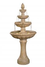 Kenroy Home 51030SNDST - Tucson Large Outdoor Tiered Fountain