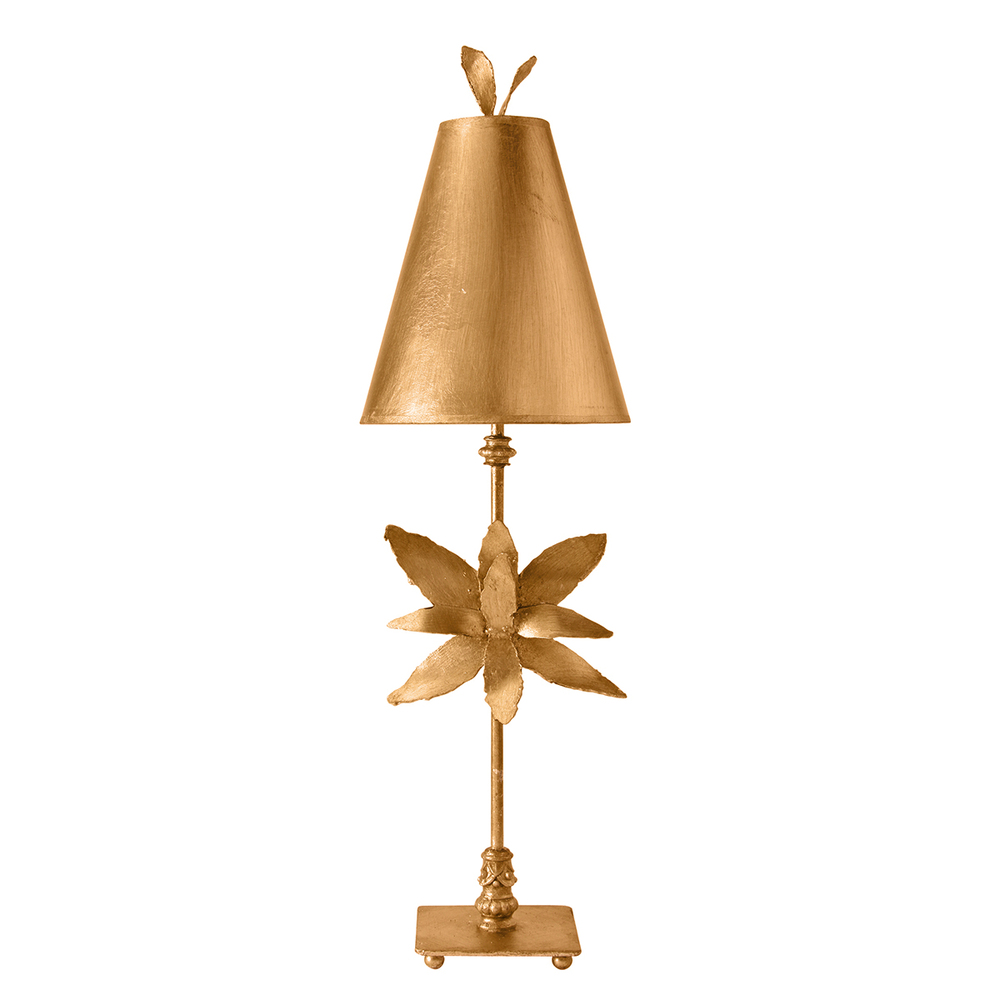 Azalea Gold Buffet Table Lamp