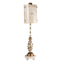 Lucas McKearn TA1032 - Lucas McKearn Pome Creamy Gold and Silver Accent Table Lamp