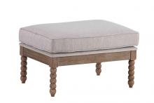 Forty West Designs 40058-OFL - Willow Ottoman (French Linen)